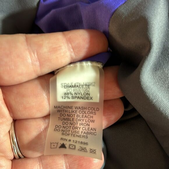 Title nine women’s diamalete colorblock athletic dress racerback small - Picture 7 of 7